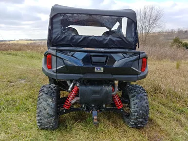 Polaris General 4 1000 Soft Rear Windshield by 3 Star Industries