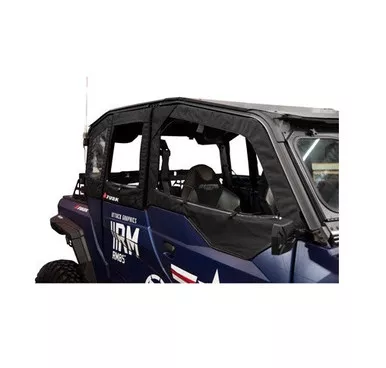 Polaris General 4 Framed Soft Upper Doors by Tusk