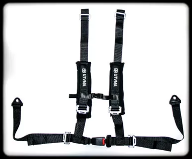 Polaris General 4-Point 2" Harness with Auto Buckle by UTV Mountain