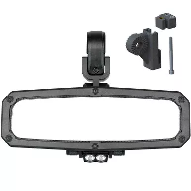 Polaris General 4 XP 1000 Clearview UTV Rearview LED Dome Light – Round Tube Mount by ATV TEK (Lifetime Warranty)