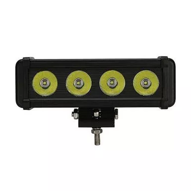 Polaris General 9 Inch LED Light Bar Single Row 40 Watt Spot Rogue Series by Quake LED