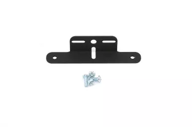 Polaris General Black License Plate Frame Bracket by XTC Power Products