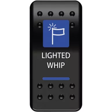 Polaris General Dash Mount Whip Light Rocker Switch by Moose