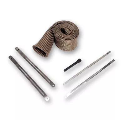 Polaris General Exhaust 2" wide x 5' Sleeve Titanium by Design Engineering