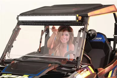 Polaris General Hand Operated UTV Wiper for Hard Coated Poly Windshields Only By EMP