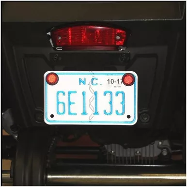 Polaris General License Plate Mount by Custom Dynamics