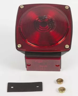 Polaris General Right SideTaillightUnder 80″ Trailer Red by Kimpex