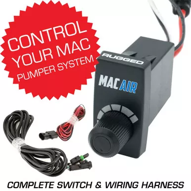 Polaris General Rocker Switch Variable Speed Controller (VSC) for MAC Helmet Air Pumper - Switch Upgrade Only by Rugged Radios
