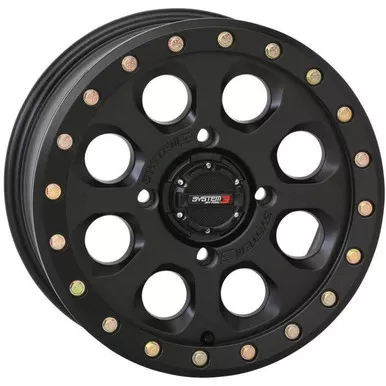 Polaris General SB-7 Beadlock Wheel (Black) by System 3