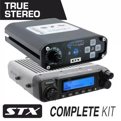 Polaris General STX STEREO Complete Master Communication Kit with Intercom and 2-Way Radio by Rugged Radios