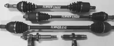 Polaris General Turner Eagle Level 1 Stock Axles by Turner Axles