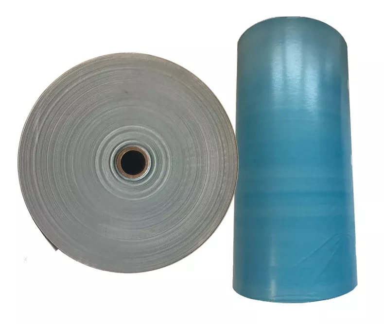 Poly Coated 18″ Masking Paper, BLUE, 1500ft.