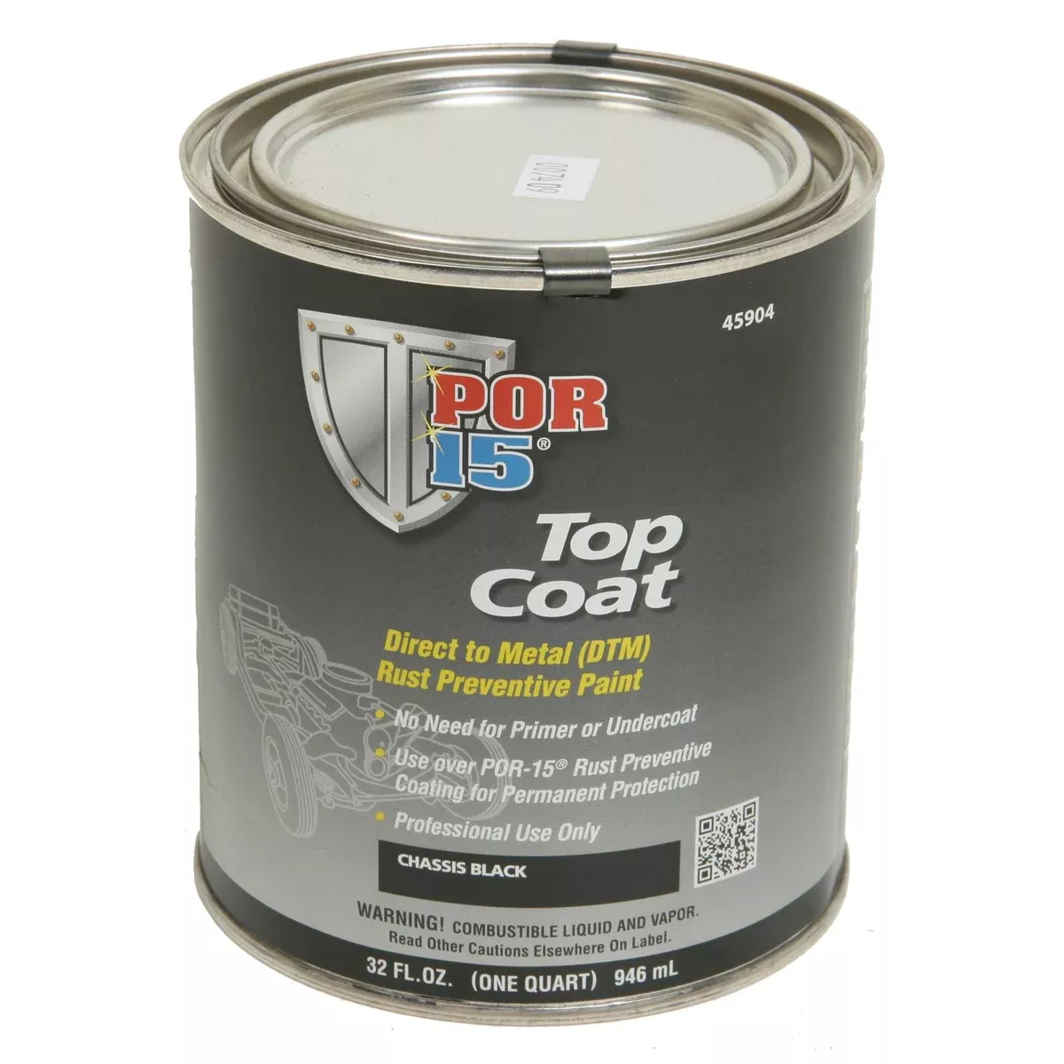 POR-15 – 45904 – Chassis Black Top Coat