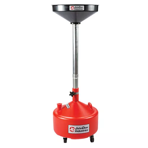 Portable Poly Oil Drain 8-Gallon Capacity