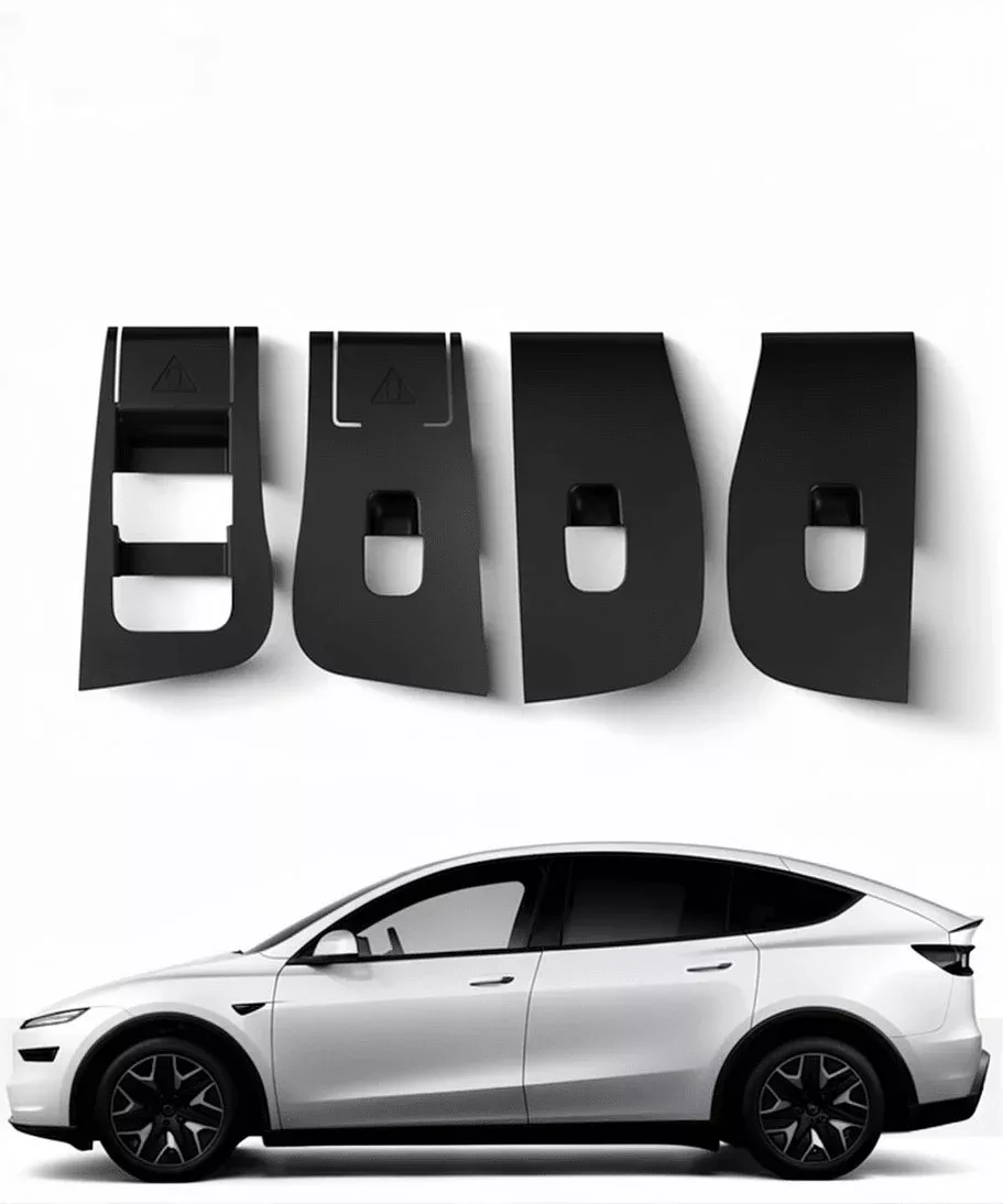 Premium Silicone Window Switch Protection Cover for Model YL 6-Seater