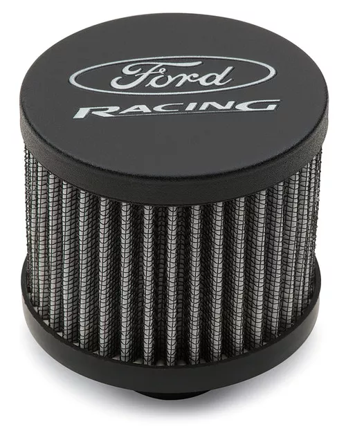 Proform 302-234 Black Valve Cover Breather - Open Element Push-In - Ford Racing