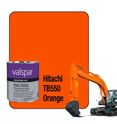 ProTouch Quart Hitachi TB550 Orange 74178 / 18S0902 2k Ready-to-Spray Paint Kit
