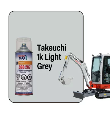 ProTouch Takeuchi Light Grey 740008LR / 433D1 / 441C3 / 439D2 1K Touch Up Paint Spray - TB230 (3682071)