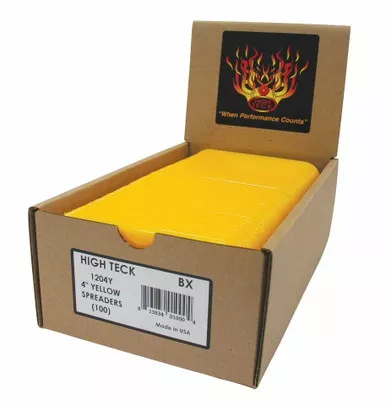 (PS9064) 1204Y Spreaders Yellow 4″ 100/Boxcs