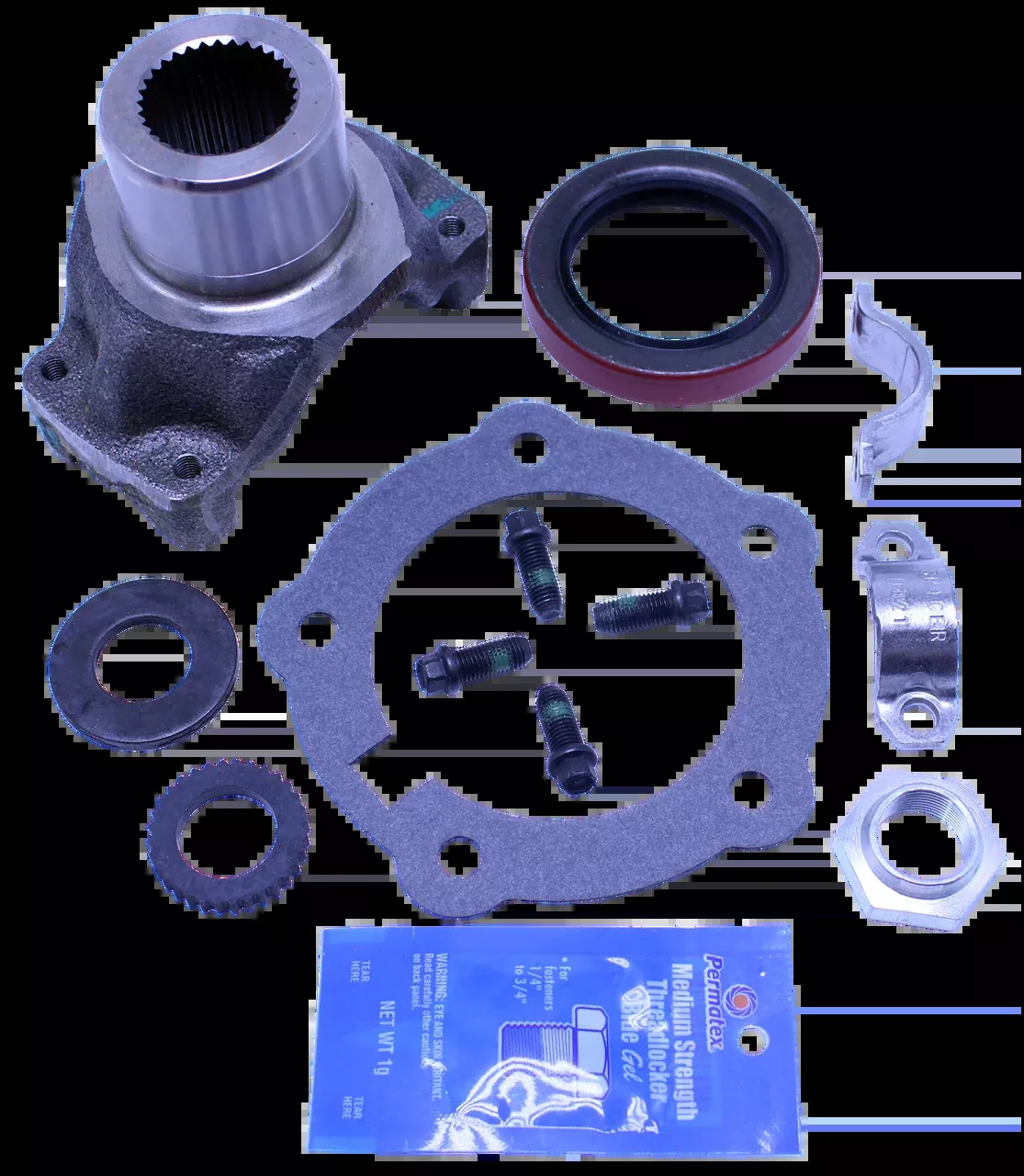 QK2016 32 Spline 1410 Series Rear Output Yoke Kit for NP205