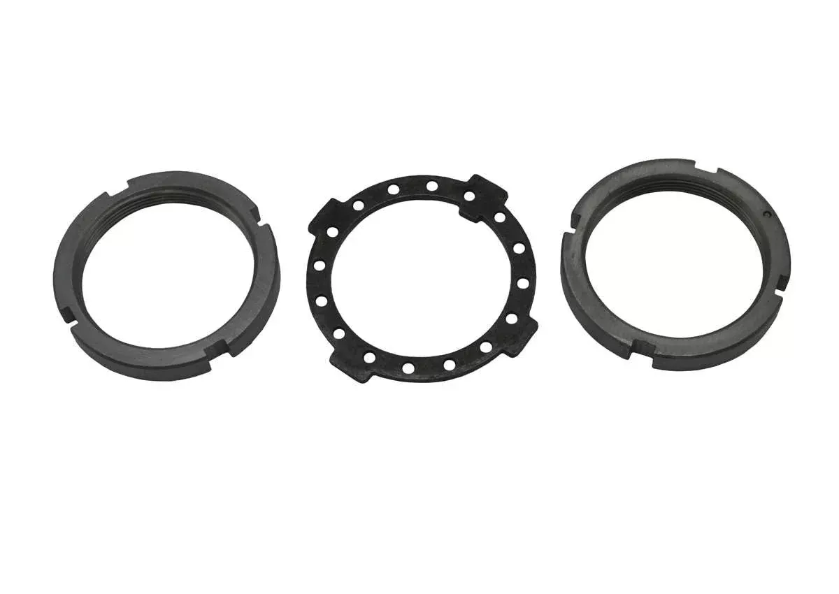 QK4729 1981-1997 Dana 50, 60 3-Piece, Round Front Spindle Nut Kit