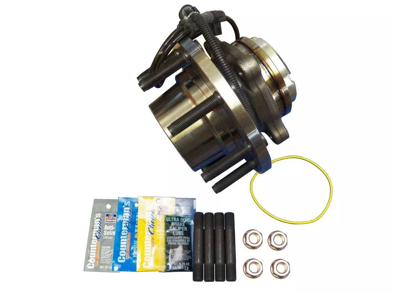QK4823 Front Wheel Hub Kit, 02-05 SRW ABS Fine Studs