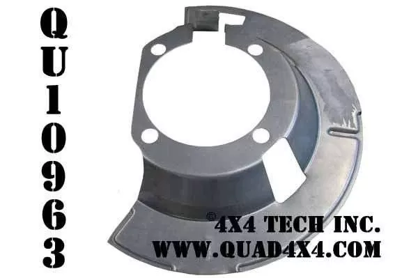 QU10963 Right Brake Shield for 2000-2002 Dodge Ram 2500, Ram 3500