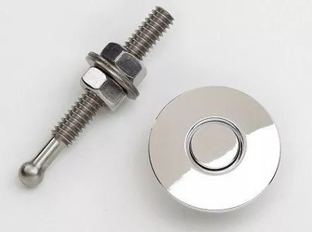 Quik Latch QL-25-SP Mini Quik Latch Fastener - Billet- Polished - Each