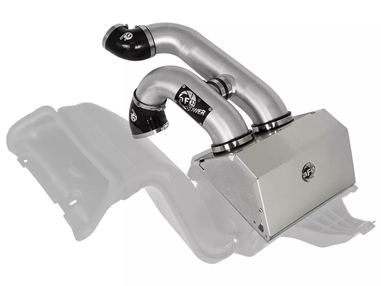 Rapid Induction 'Super Raptor' Dual 3-1/2 IN Cold Air Intake System w/ Pro 5R Filter