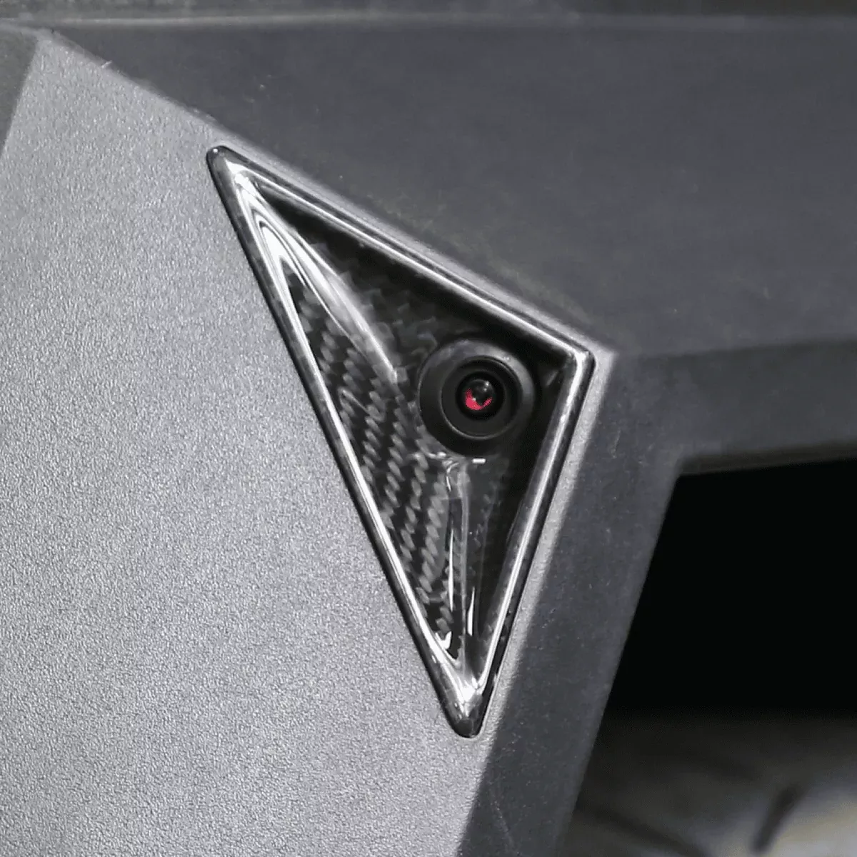 [Real Carbon Fiber] Fender Camera Decorative Cover For Cybertruck