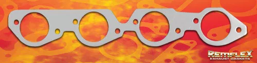 Remflex 2013 Exhaust Header Gasket - Big Block Chevy - 2-5/32" Round Port Pair