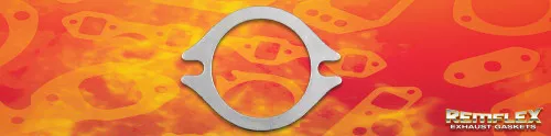 Remflex 8007 Exhaust Collector Gaskets - 2-Bolt Flange - 3" Diameter - EACH