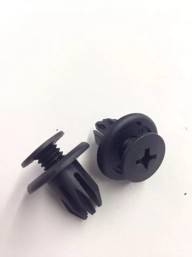 RIVET – SCREW TYPE PLASTIC FRONT & REAR BUMPER STRIP CLIP (25)