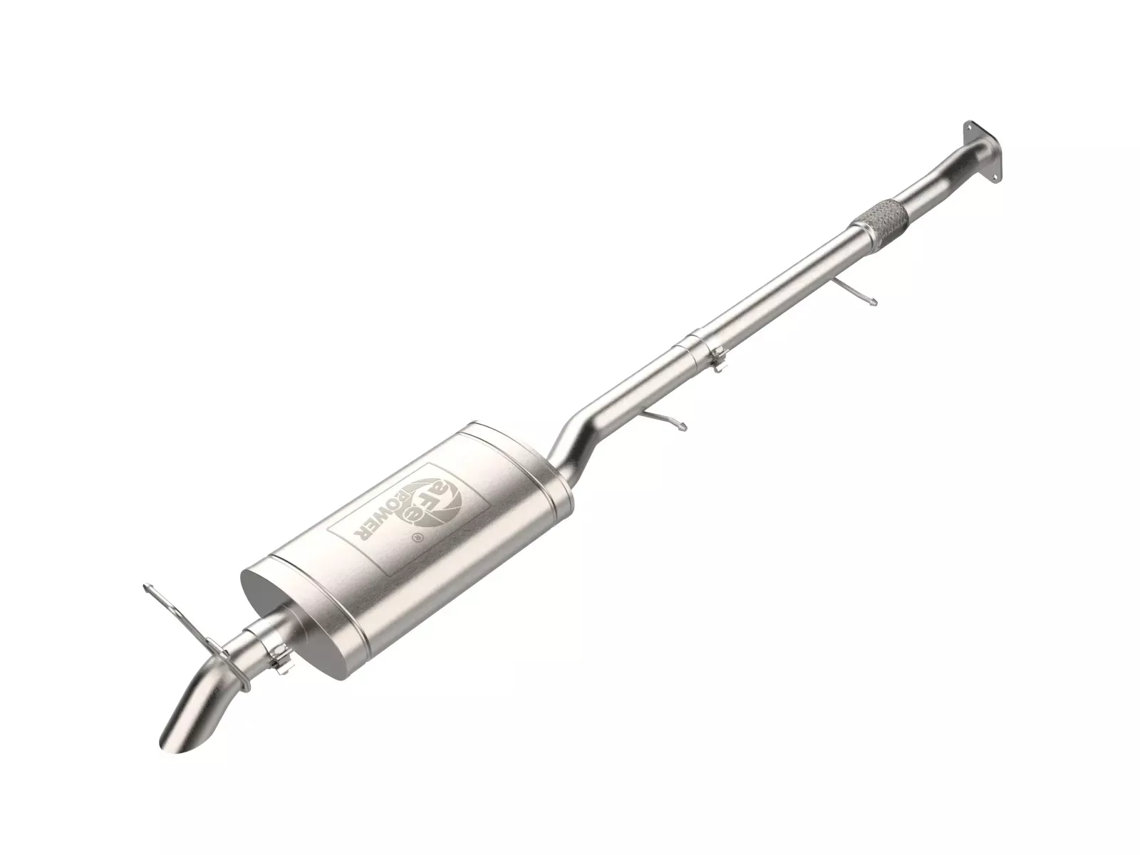 ROCK BASHER 3 IN 409 Stainless Steel Cat-Back Hi-Tuck Exhaust System