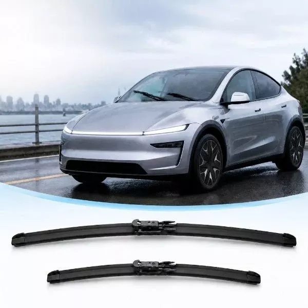 Rubber Windshield Wiper Blades for Model YL 6-Seater 2026+