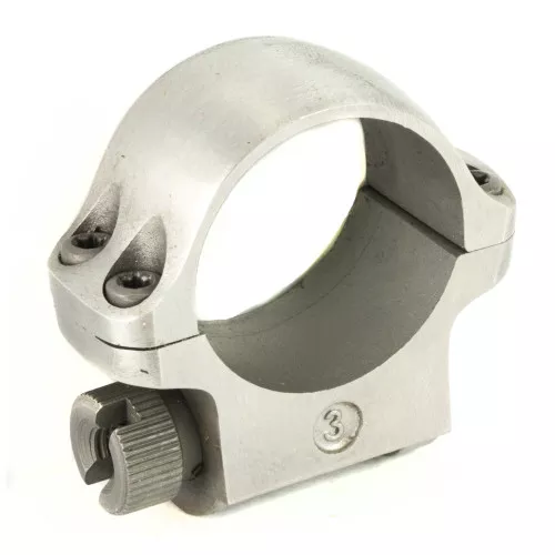 Ruger Standard, Ring, 1", Low, Stainless Finish, 3K, Sold Individually 90281