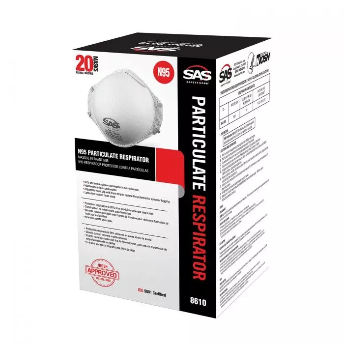 Sas Safety N95 Particle Respirator