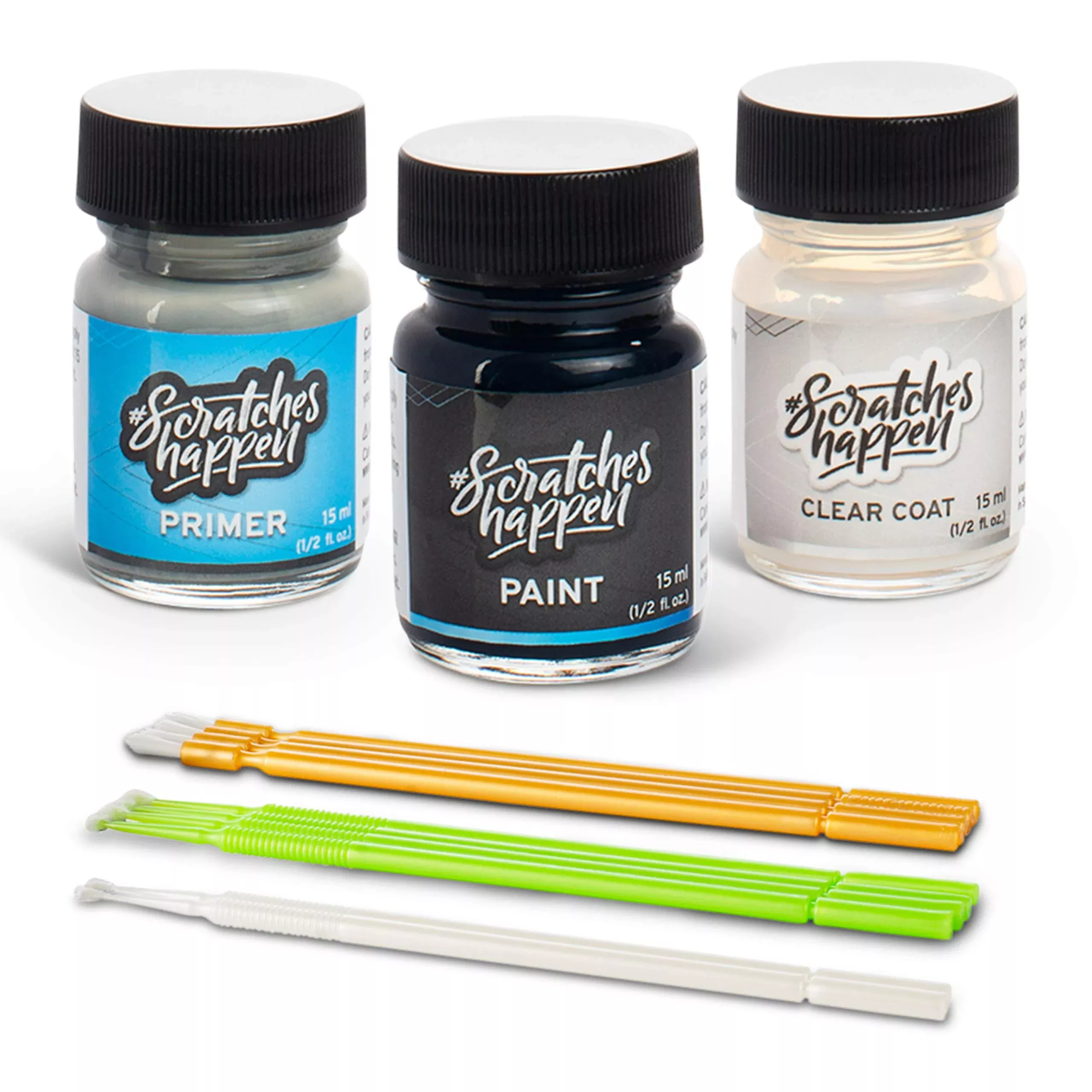 Scratcheshappen Exact-Match Touch Up Paint Kit Compatible With Audi Pulse Orange (Ly2H/M9) – Bottle, Preferred