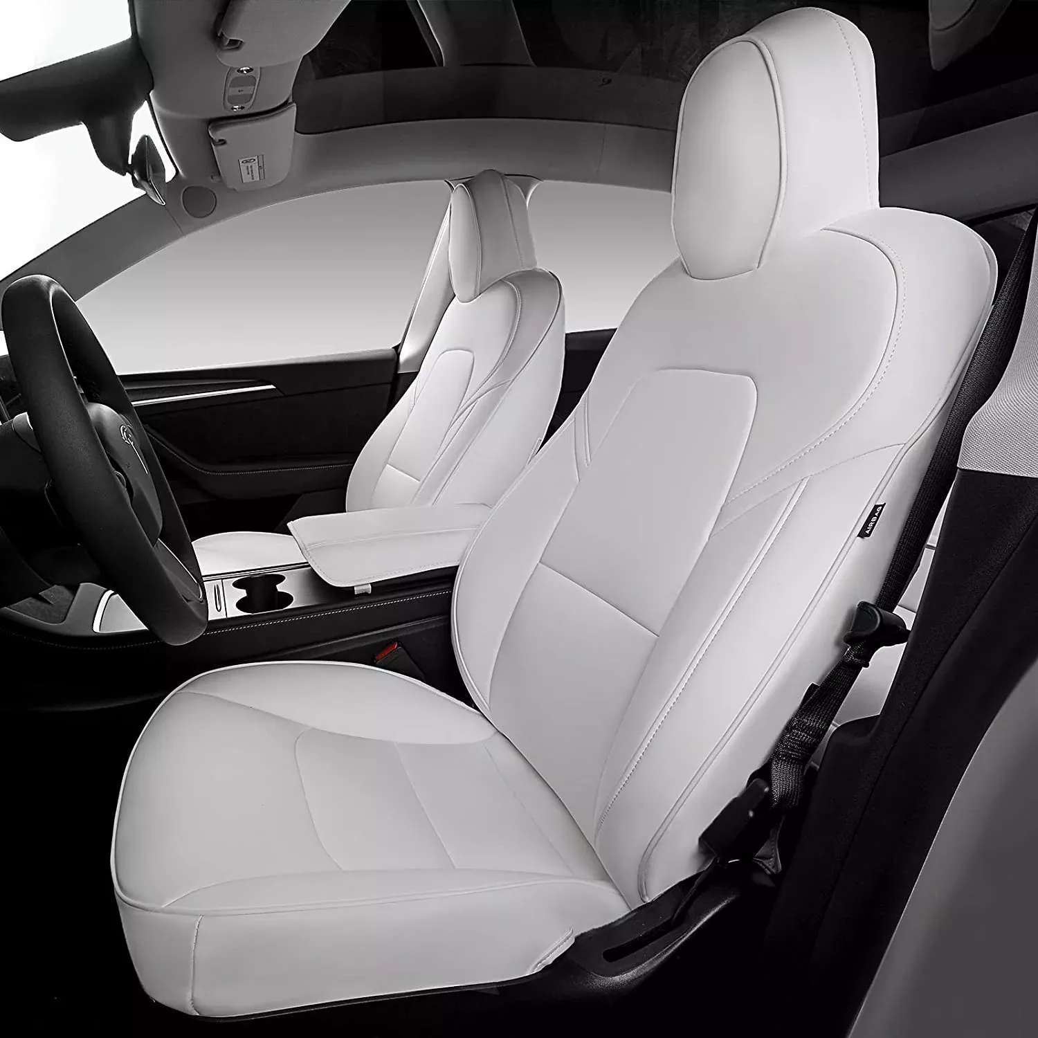 Seat Covers for Only Front Seats/Rear Seats for Tesla Model 3 & Model Y (5 Seater)