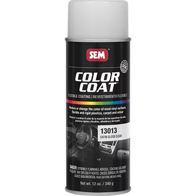 SEM 13013 Satin Gloss Clear Color Coat 16 oz/12 oz Net