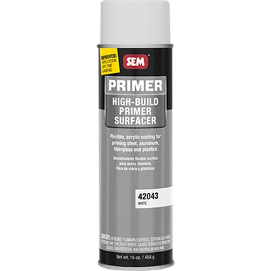 SEM 42043 Hi-Build Primer Surfacer White Aerosol