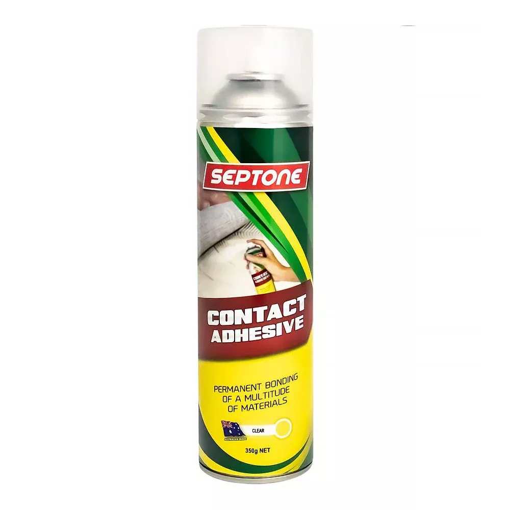 SEPTONE Spray On Contact Adhesive Car Interior Plastic Vinyl Carpet 350g
