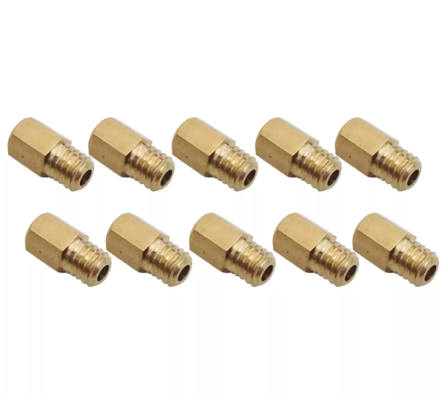 Set Of 10 Hex Type Main Jets For Mikuni Vm/Tm/Tmx Carburetor 410-500