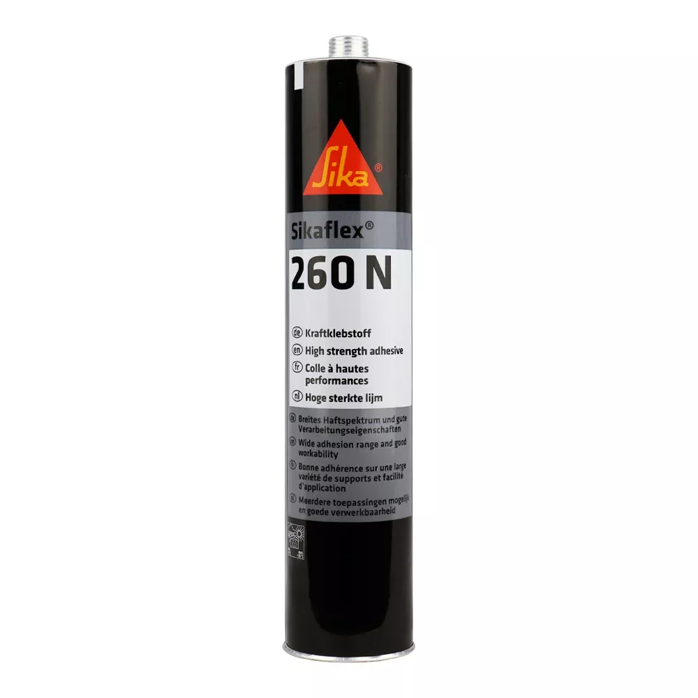 Sika Sikaflex 260N Primerless High Strength Adhesive 300ml Black