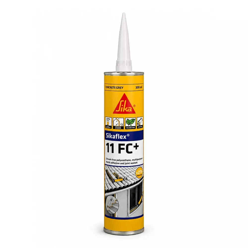 SIKAFLEX 11FC+ Multipurpose Polyurethane Sealant Adhesive Concrete Grey 310ml