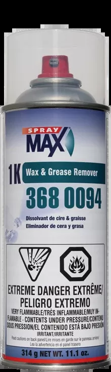 SprayMax 1K Wax & Grease Remover Aerosol 400mL SPM.3680094
