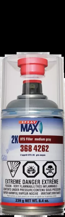 SprayMax 2K Medium Grey Gray DTS (Direct To Substrate) Sealer SPM.3684262
