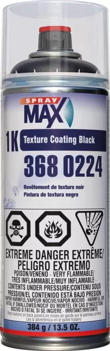 Spraymax 3680224 1K Texture Coating black
