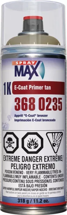 SprayMax OLIVE GREEN 1K E-Coat PrimerAerosol 400mL SPM.3680232
