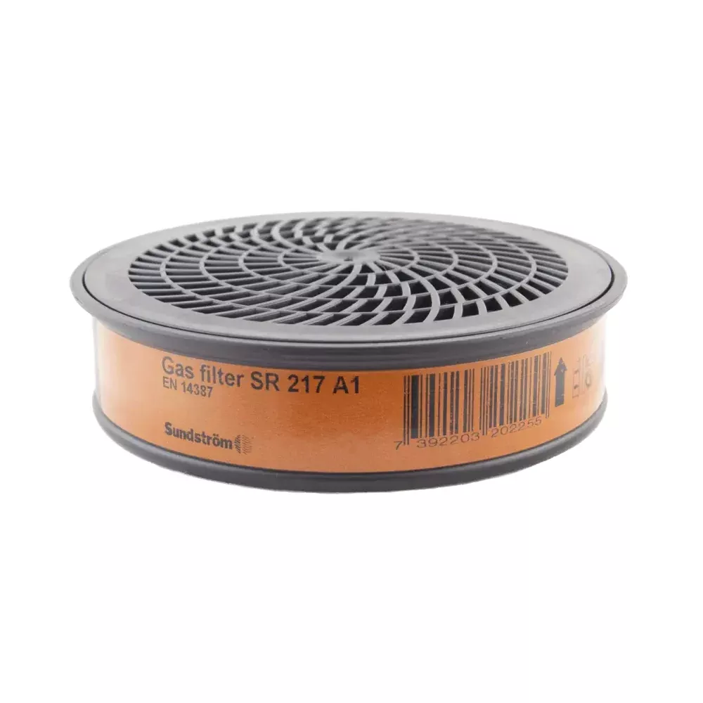 SUNDSTROM SR 217 Class A1 Organic Gas & Vapour Filter Black x 1